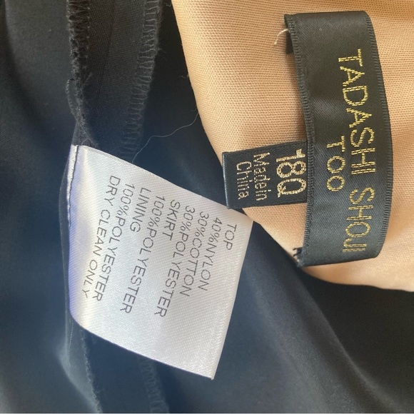 Tadashi Shoji PARULA GOWN Sheer Sequin Maxi Dress APU2132LX-BK/ND 18Q - Picture 12 of 16